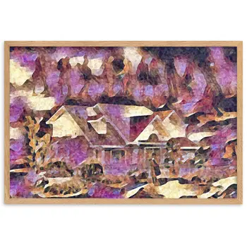 I WAS WAITING FOR YOU IN THE DREAM YOU HAD SEEN Special Edition Framed Poster