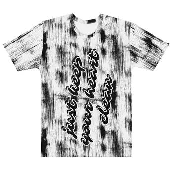 CLEAN HEART Men's T-shirt by Gianneli