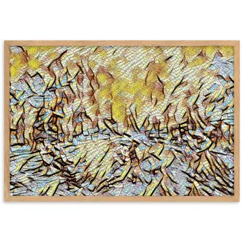 DANCE ME LIKE THE RAIN THAT BURNING OUT THE FIRE AROUND ME Velvet Framed Poster