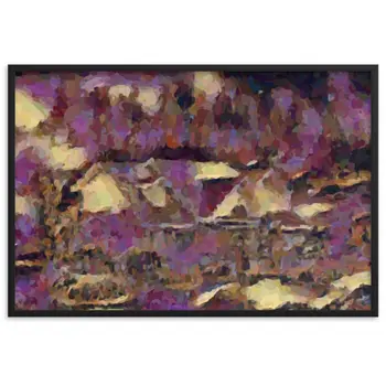 I WAS WAITING FOR YOU IN THE DREAM YOU HAD SEEN Special Edition Framed Poster