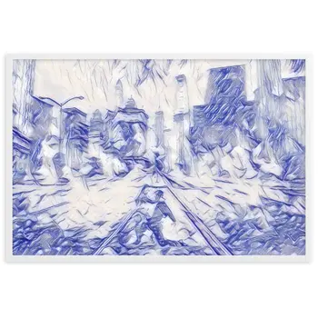 YOU ARE THE RHYTHM THAT STILL DANCES WITHIN ME SUPERIOR Framed Poster