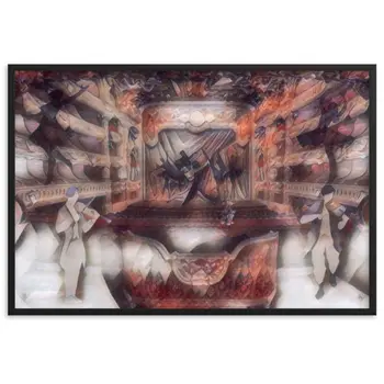 WHEN YOUR SENSES DANCE WITH MY MOMENTS JL.AK PREMIUM Framed Poster