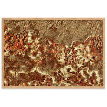 I HAVE A DREAM Velvet Framed Poster