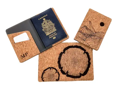 Cork Passport Holder