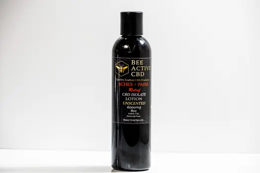 Bee Active CBD Moisturizing Lotion — Aches + Pains Relief