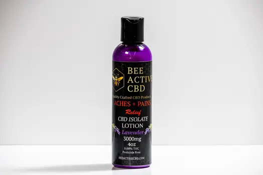 Bee Active CBD Moisturizing Lotion — Aches + Pains Relief