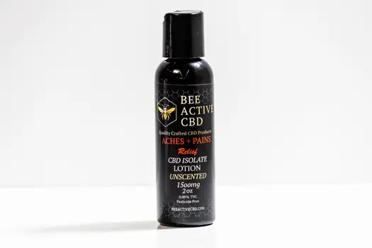 Bee Active CBD Moisturizing Lotion — Aches + Pains Relief