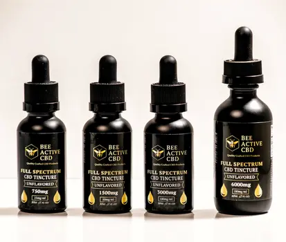 Bee Active CBD Full-Spectrum Tincture Unflavored