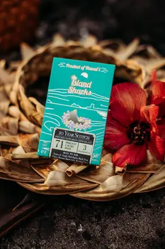 10 - Year Laphroaig Scotch-Whiskey Infused 71% Hawaiian Dark Chocolate