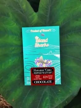 Hawaiian Chili Peppah Watah Chocolate Bar
