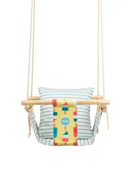 Yellow & Blue Popsicle BabySwing