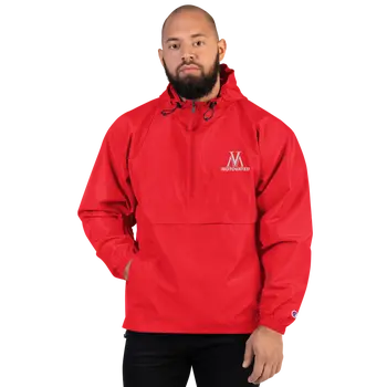 Embroidered Motovated Packable Jacket