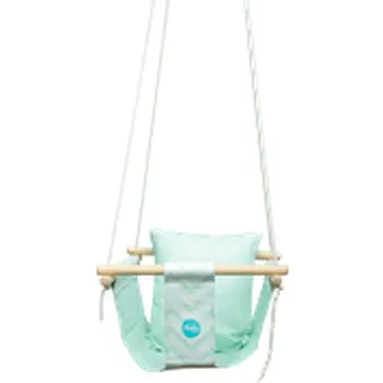 Mint Chevron BabySwing