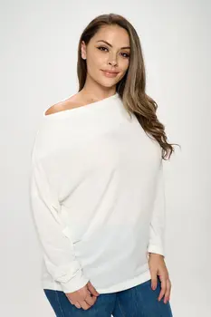 Ivory Off the Shoulder Top
