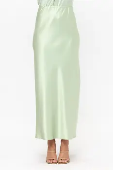 Silky Satin Maxi Skirt