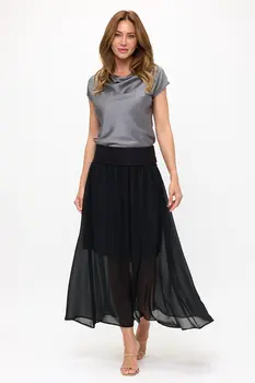 Maxi Chiffon Skirt