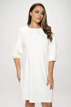 Balloon Sleeve Dress