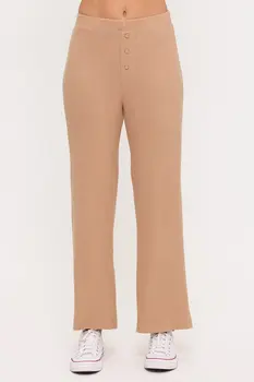 Knitted Straight Leg Pants