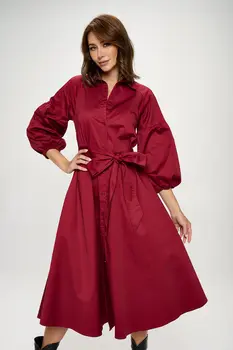 Maxi Shirt Dress