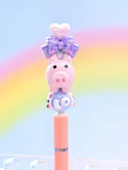 Piggie Promise - Fairytale Friends Series Beaded Pen