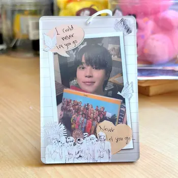 Jimin - Closer Than This Acrylic Photocard Holder Keychain
