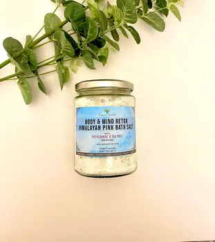 Body & Mind Retox Bath Salt with Peppermint & Tea Tree