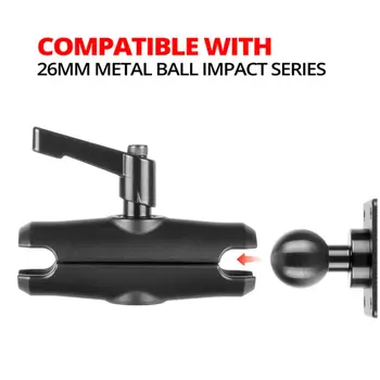 IMPACT SERIES LEVER ARM | 3.75" ALUMINUM DIE-CAST ARM | 26MM BALL & SOCKET SYSTE