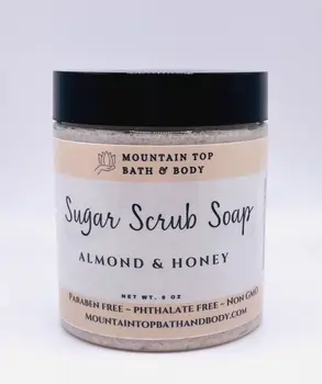 Almond & Honey Sugar Scrub Soap