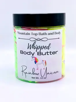 Unicorn Rainbow Whipped Body Butter