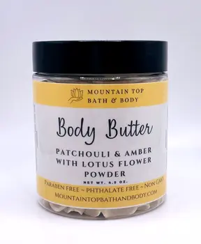 Patchouli & Amber Body Butter