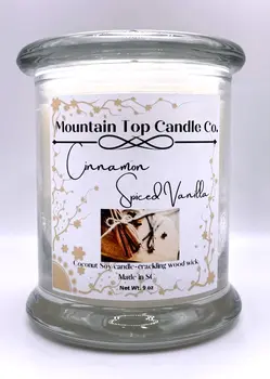 Cinnamon Spiced Vanilla Woodwick