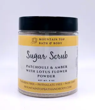 Patchouli & Amber Sugar Scrub