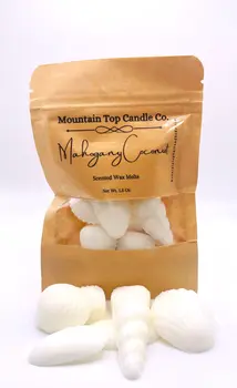 Mahogany & Coconut Seashell Melts