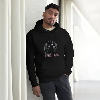 Death Note Unisex Hoodie Ryuk, Light Yagami, Misa Amane, L Anime Graphic Hoodie