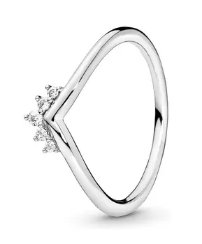 PANDORA JEWELS Mod. TIARA WISHBONE - RING - Size 54