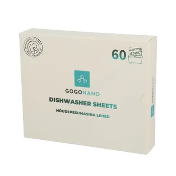 Dishwasher Sheets - Plastic-free, No Residue, 60 loads Single product
