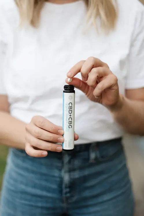 Cool & Collected CBD + CBG Chewable Mints (1,200mg) - 60 Count