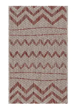 2' X 3' Beige Indoor Outdoor Area Rug