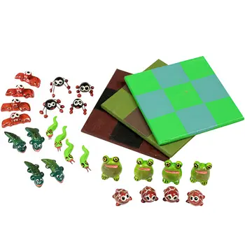 Mayan Tic Tac Toe Game - Snakes vs Crocodiles