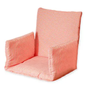Coussin de Chaise Haute en Coton Bio Vichy