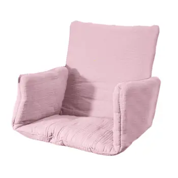 Coussin de Chaise Haute en Coton Bio Rose