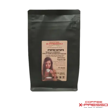 Coffee X-Presso Aroma DUBAI CSOKI Nespresso kompatibilis kapszula (15 db/csomag)