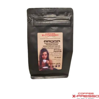 Coffee X-Presso Aroma HAZELNUT Nespresso compatible biodegradable capsules (15 pcs/pack)