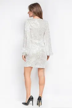 PINK BOOM DRESS SILVER 76009-1